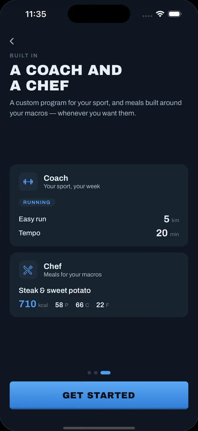 PULSE — coach and chef onboarding